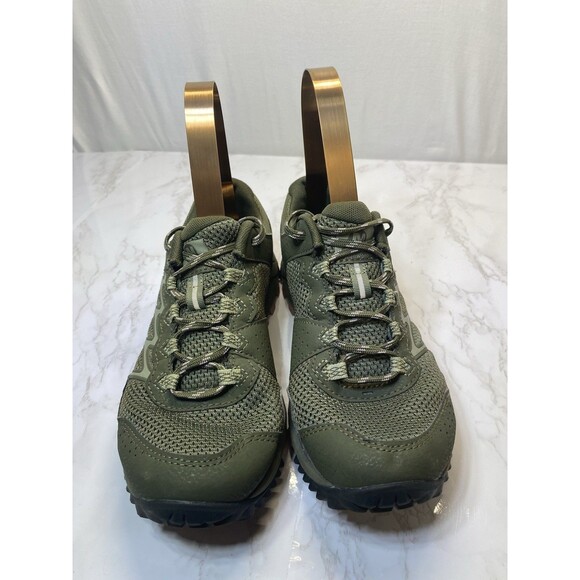 Merrell Bare Access Flex Trail Running Sneaker Shoes Dark Green Women's Size 7 - Picture 6 of 8